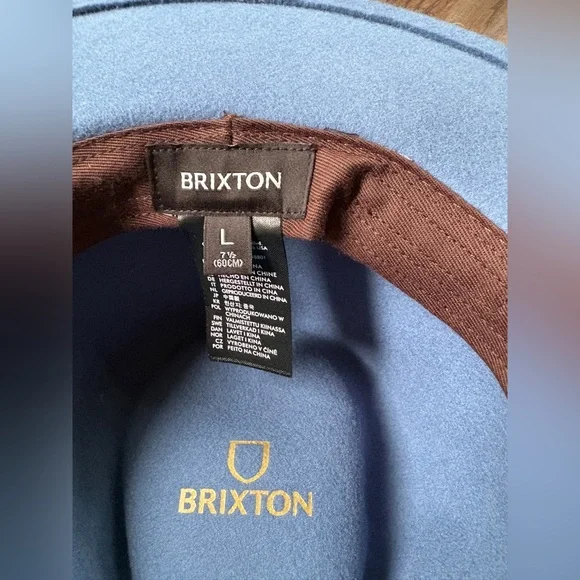 Brixton Messer wool fedora - Picture 4 of 5